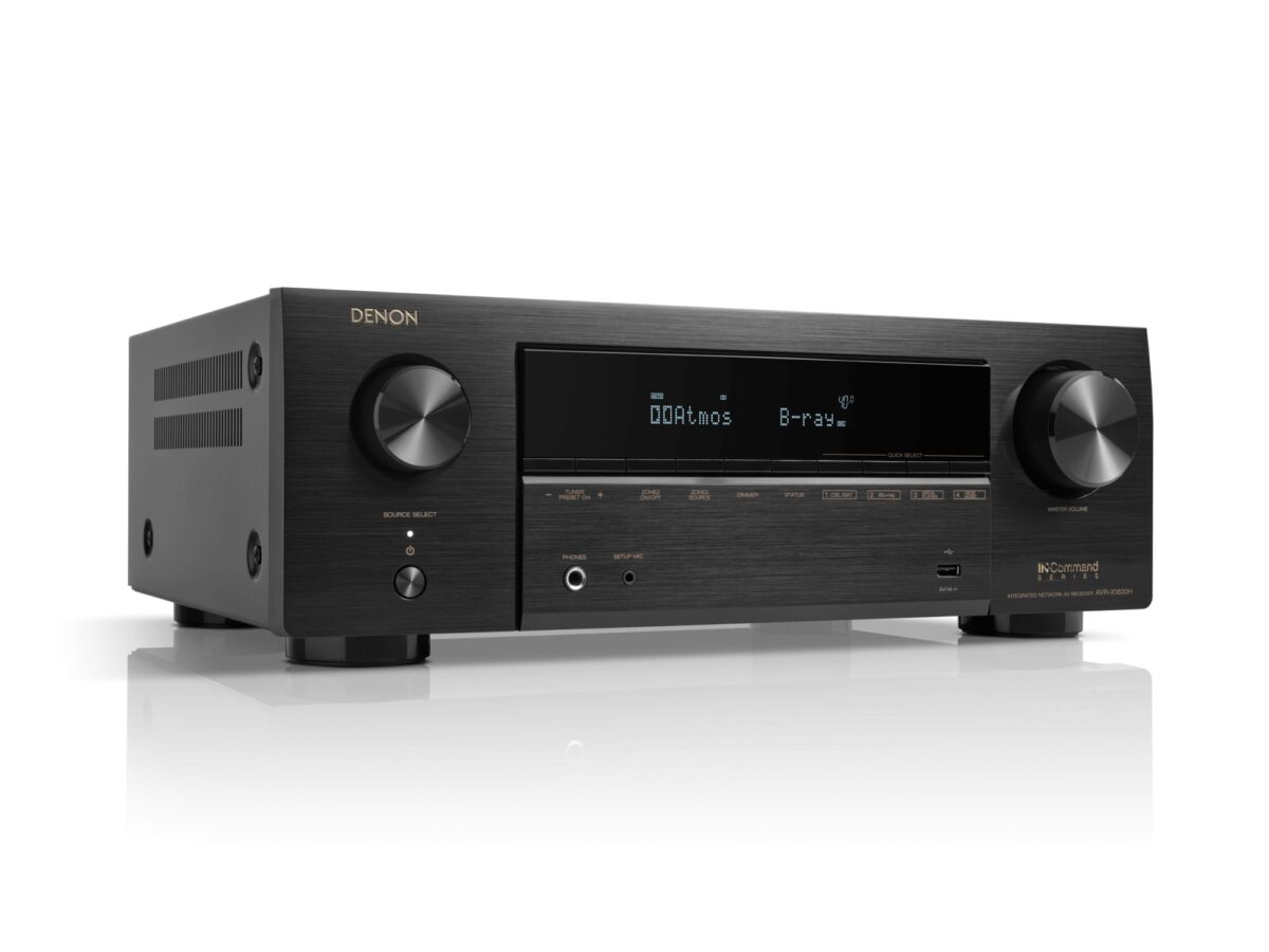 Denon AVR-X1800H 7.2 Kanal 8K AV Receiver - Görsel 3