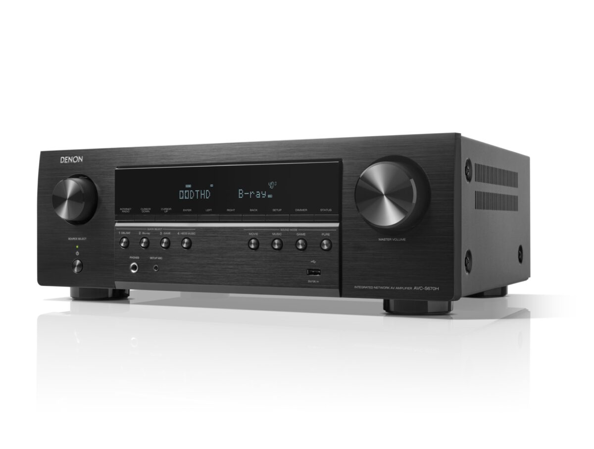 Denon AVC-S670H 5.2 Kanal 8K AV Receiver - Görsel 2