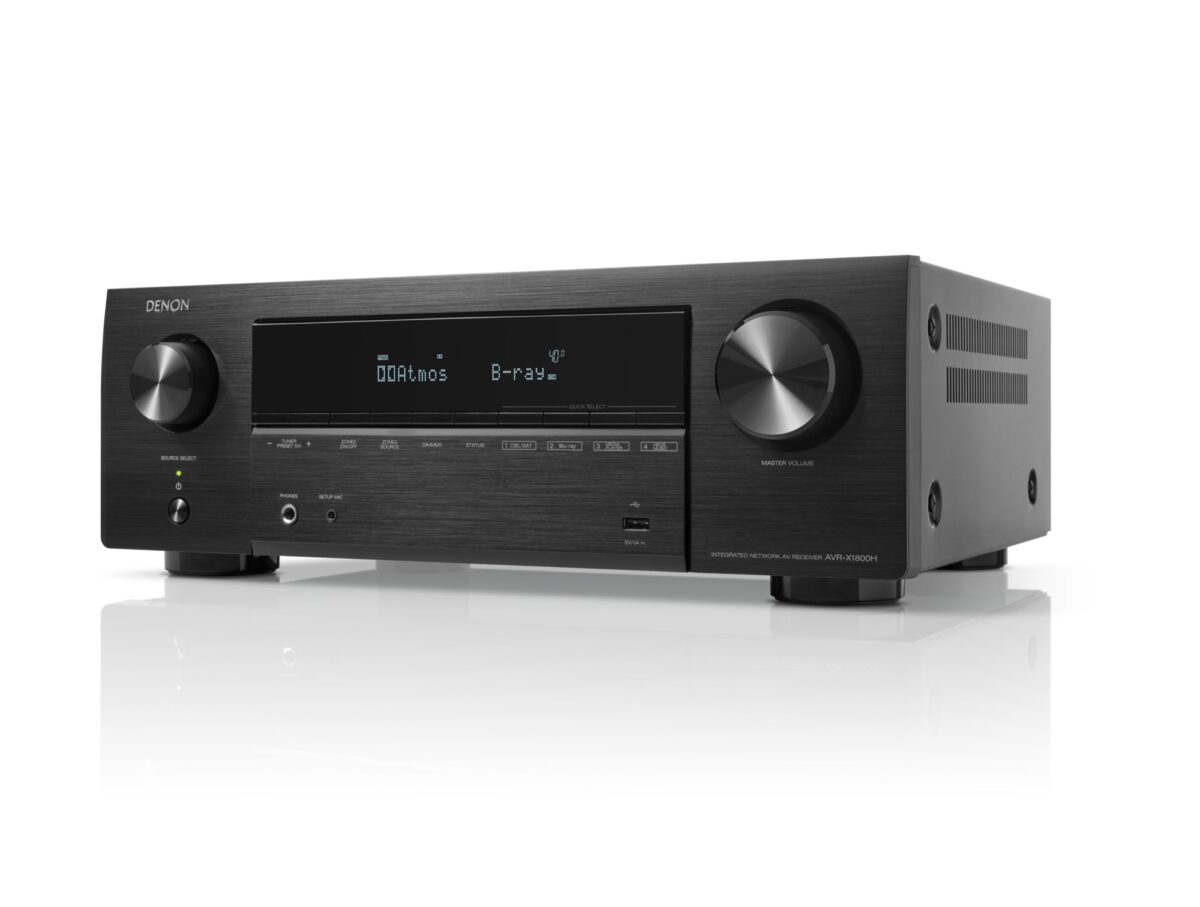 Denon AVR-X1800H 7.2 Kanal 8K AV Receiver - Görsel 2