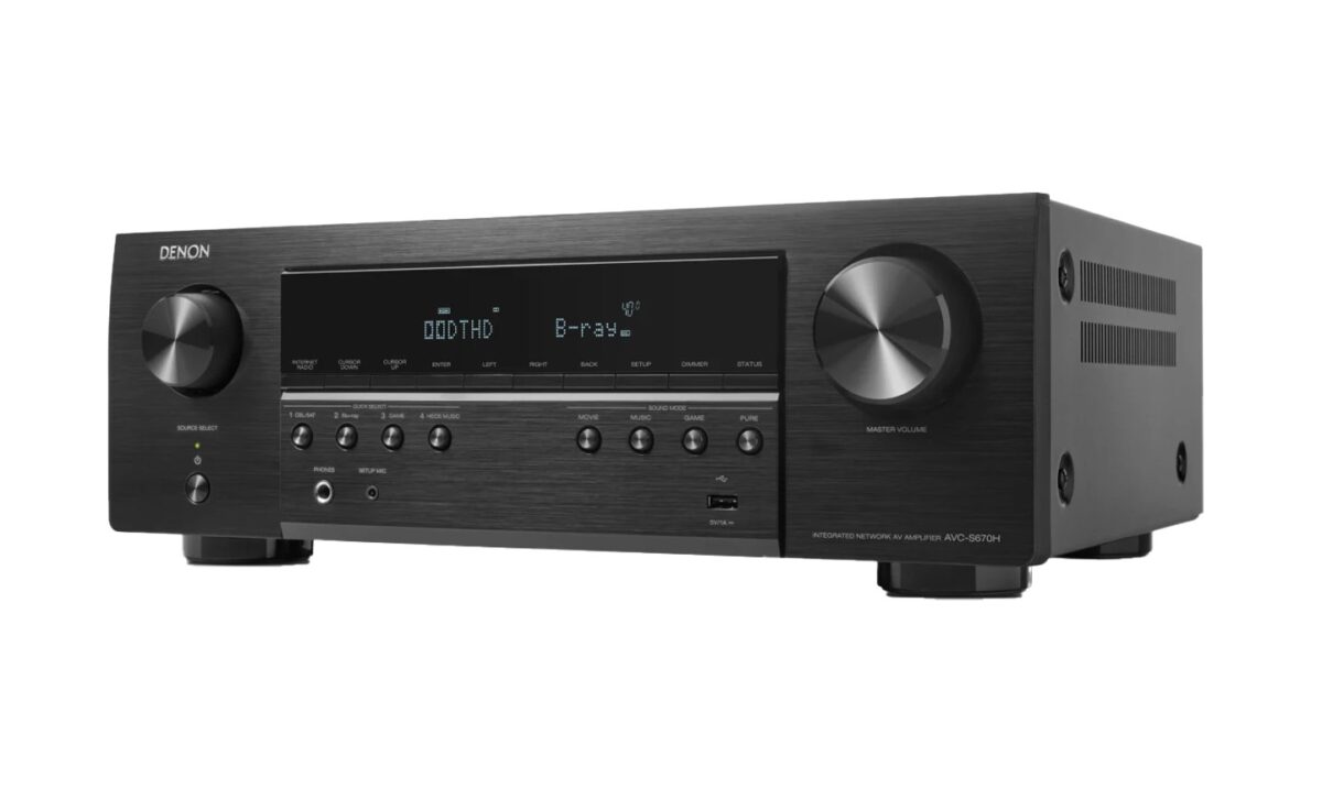 Denon AVC-S670H 5.2 Kanal 8K AV Receiver - Görsel 4